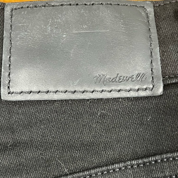 Madewell 9” Mid-Rise Skinny Jeans Black Size 27 Button Fly Fair Trade - Picture 8 of 8